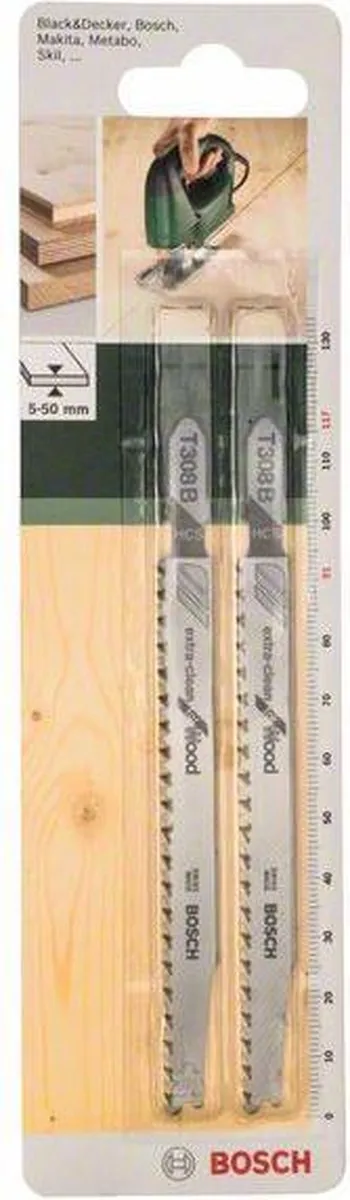 DECOUPEERZAAGBLAD T308B, 91MM, EXTRA CLEAN FOR WOOD