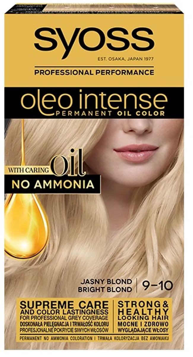 SYOSS Oleo Intense Haarverf 9-10 Stralend Blond 115ml