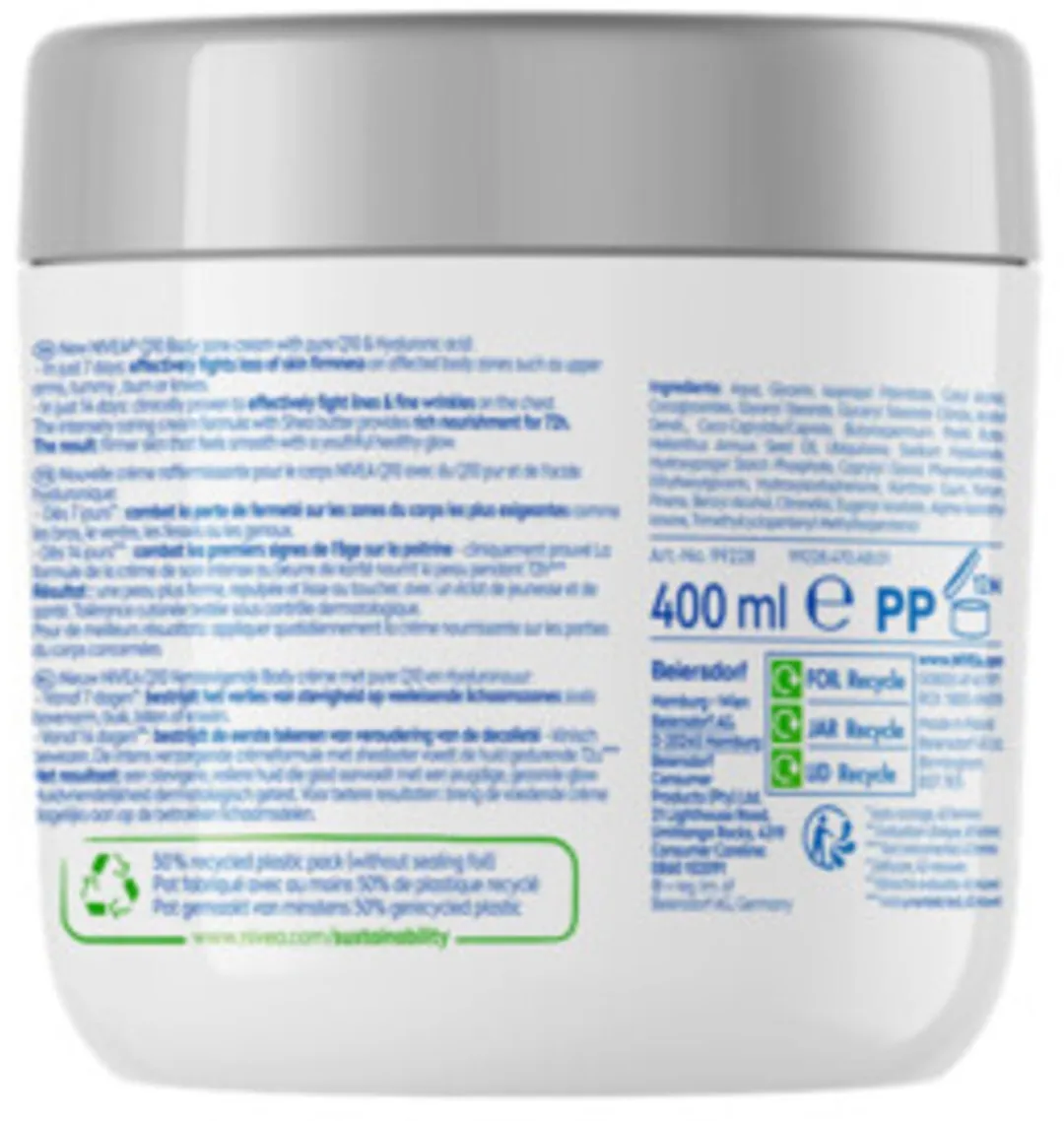 NIVEA Verstevigende Body Zone Q10 Crème 1200ml