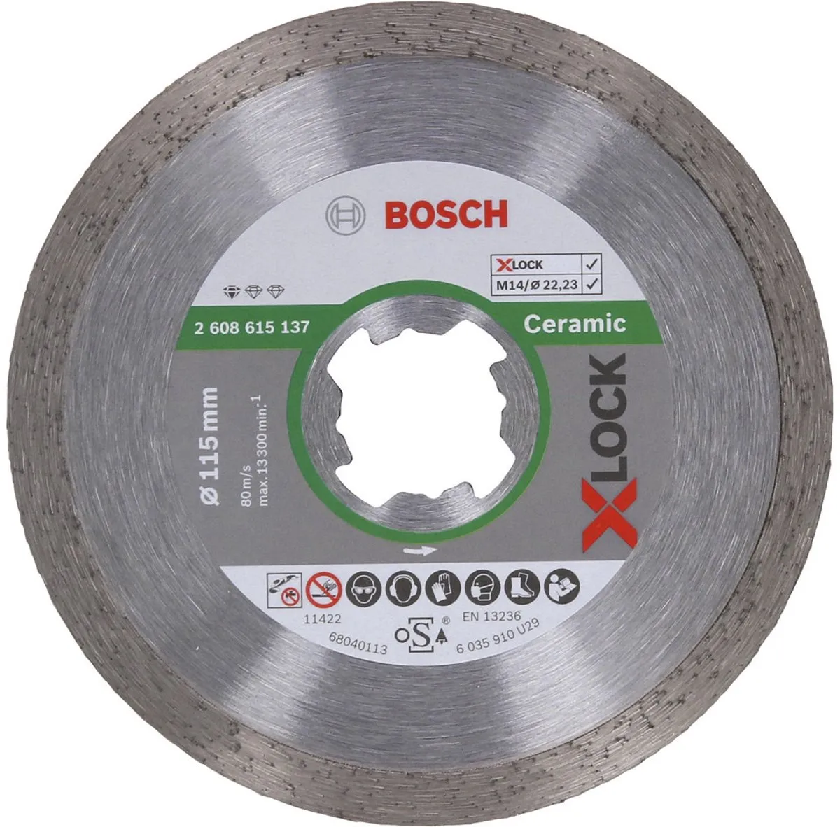 Bosch X-Lock Diamantschijf Standard 115mm