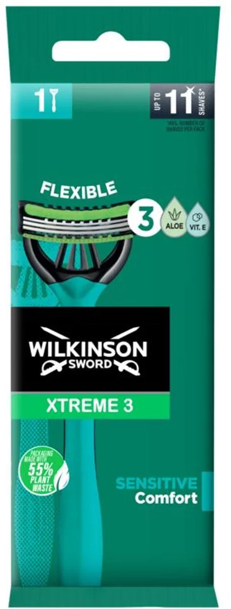 Wilkinson Xtreme III Sensitive Mesjes - 3 Stuks
