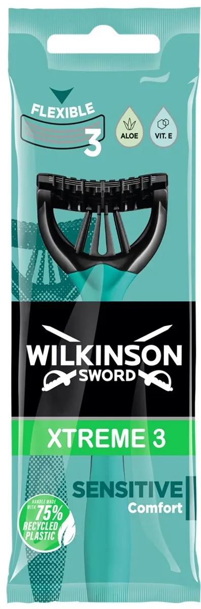 Wilkinson Xtreme III Sensitive Mesjes - 3 Stuks