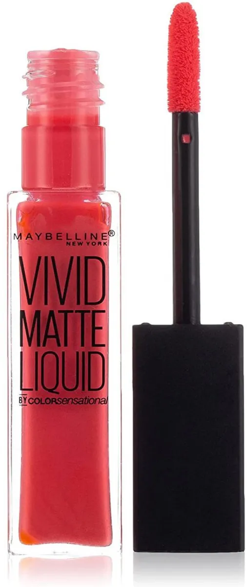 Maybelline Color Sensational Vivid Matte Lipstick 20 Coral Courage