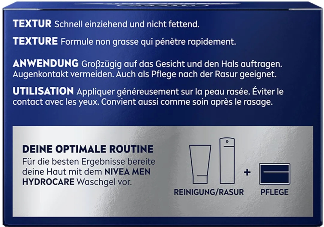 NIVEA Men HydroCare Intensieve Gezichtscrème 50ml