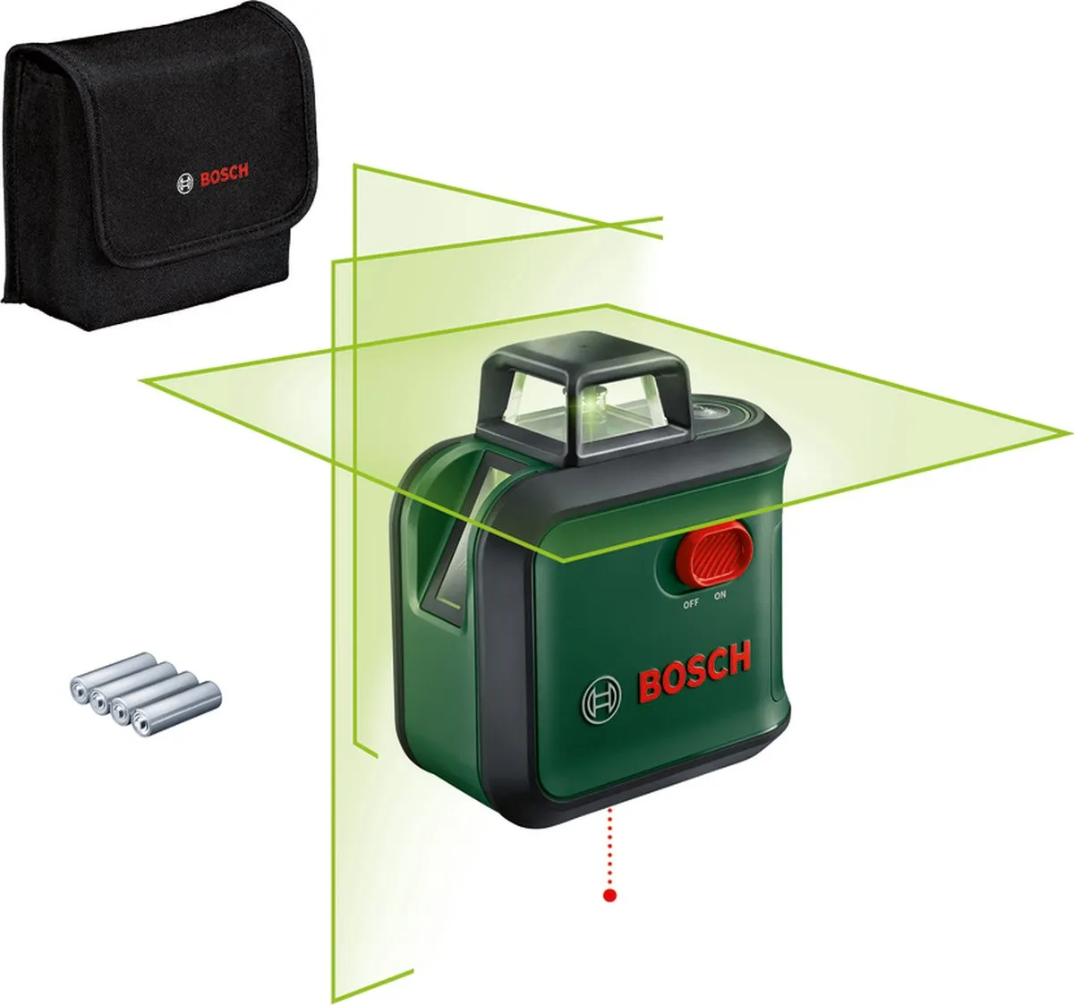 Bosch AdvancedLevel 360 360° Kruislijnlaser 0603663B06 - Groen
