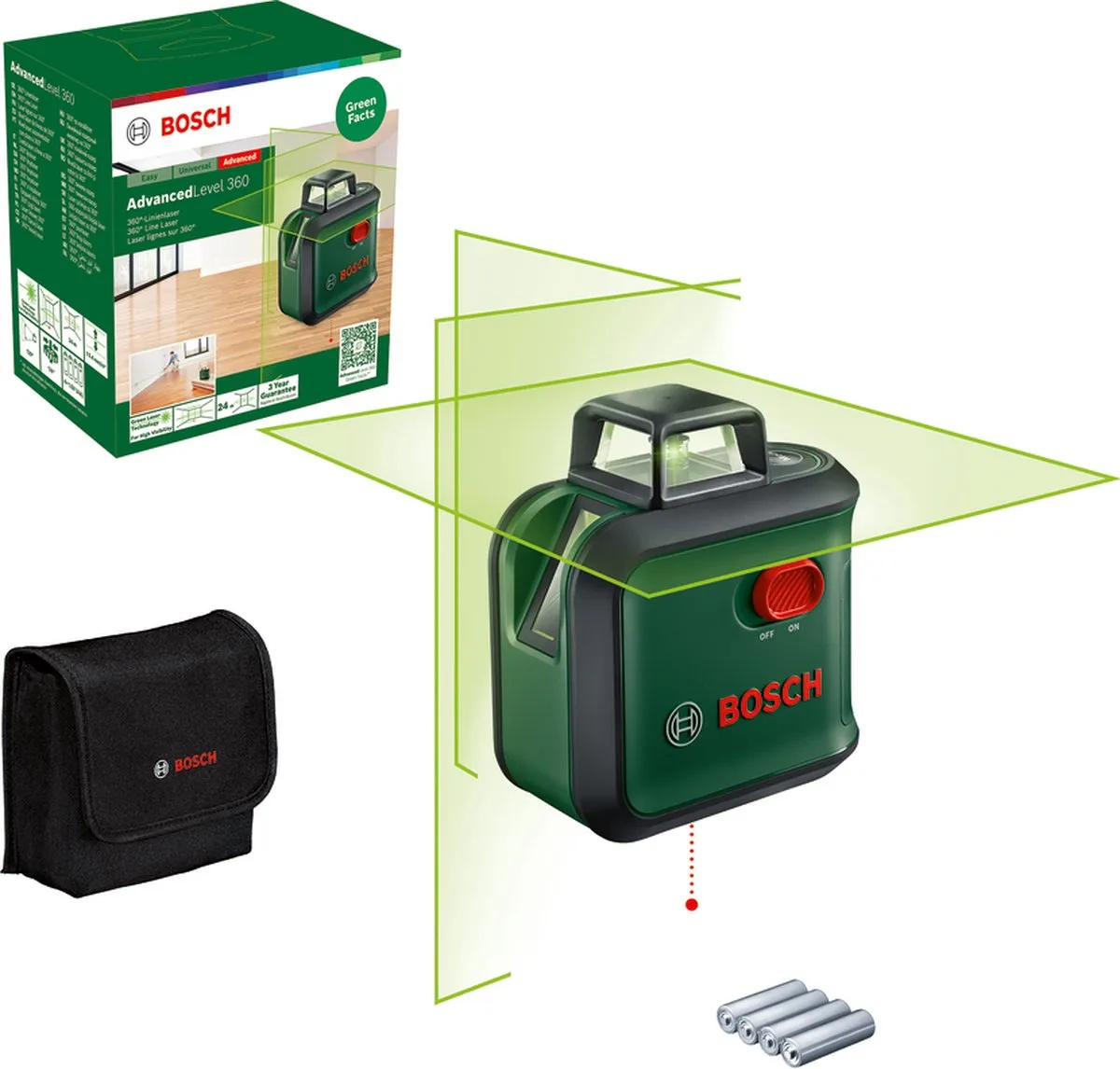 Bosch AdvancedLevel 360 360° Kruislijnlaser 0603663B06