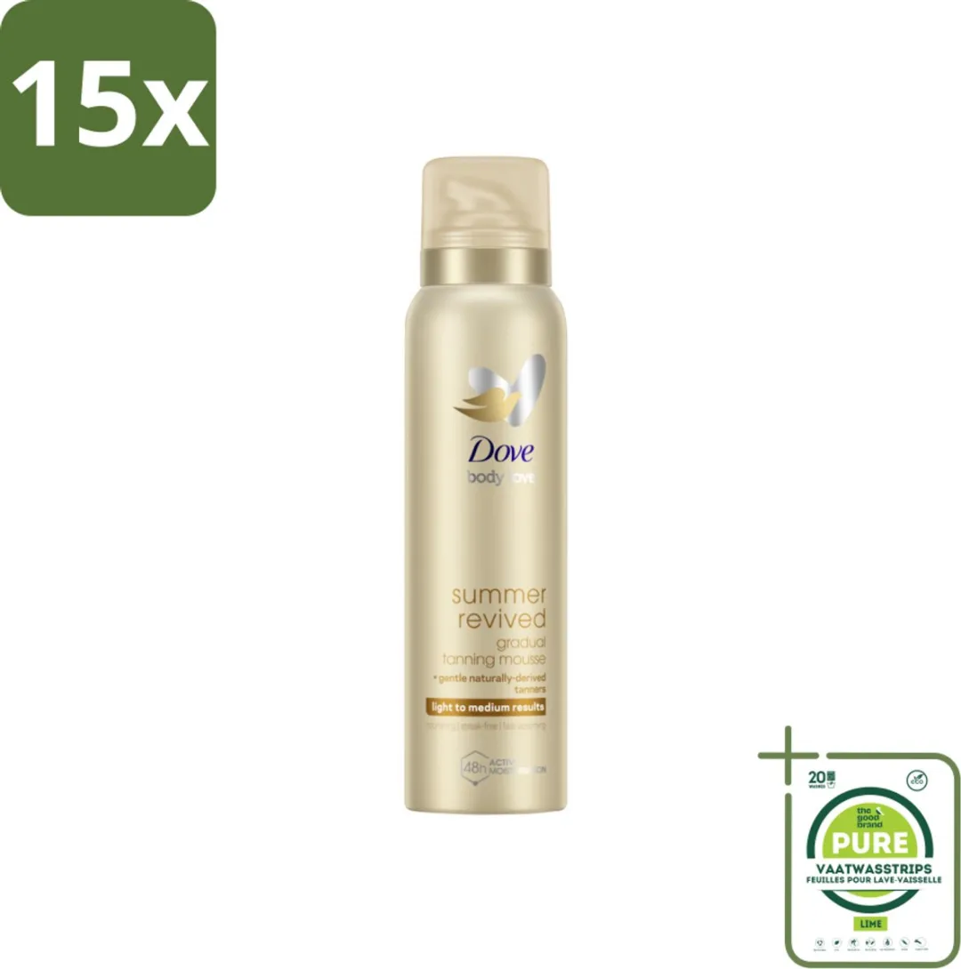 Dove Body Love Zelfbruinende Mousse 150ml