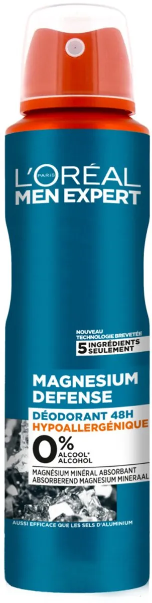 L'Oréal Men Expert Magnesium Deo Spray 3x150ml