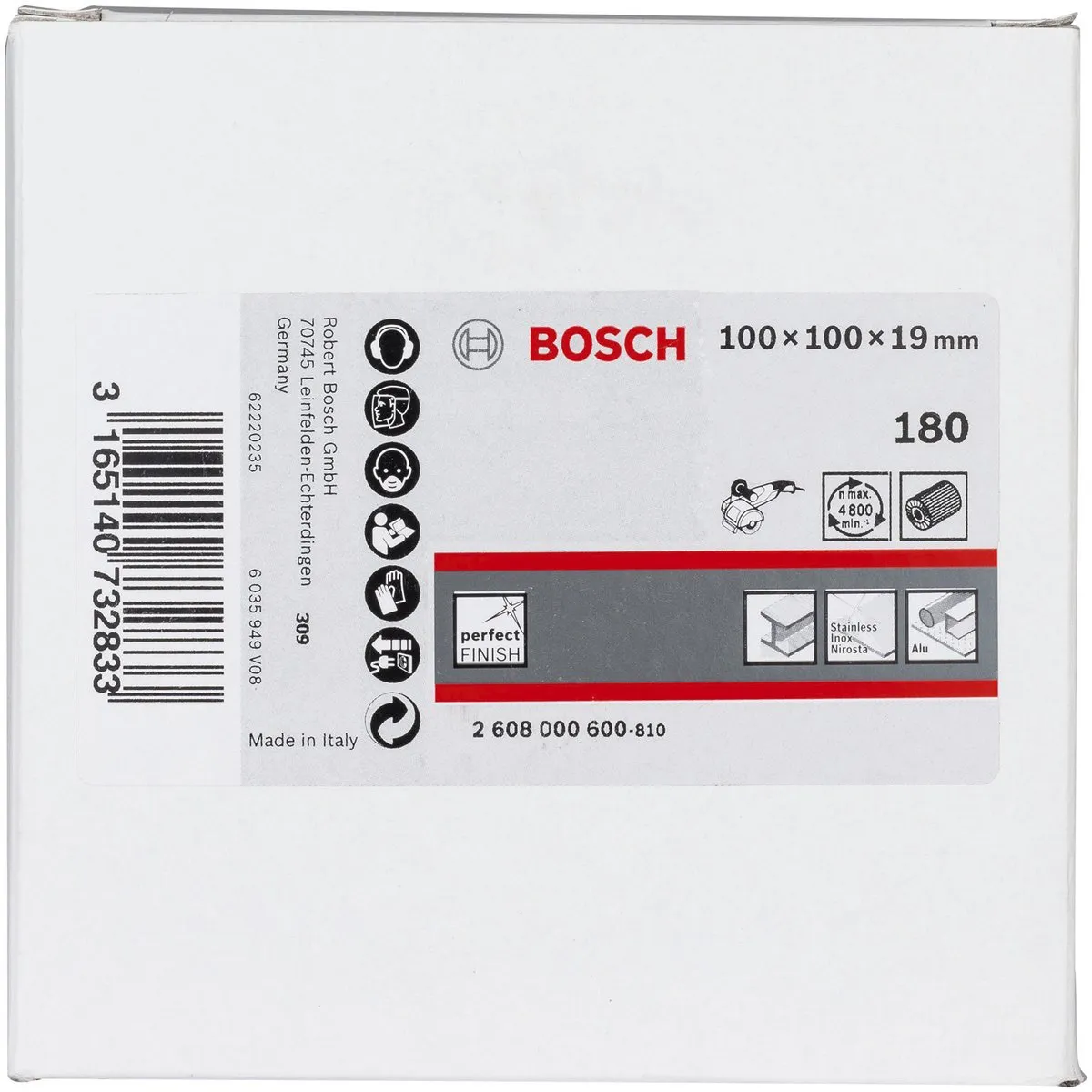 Bosch Lamellenschuurwals Korrel 180