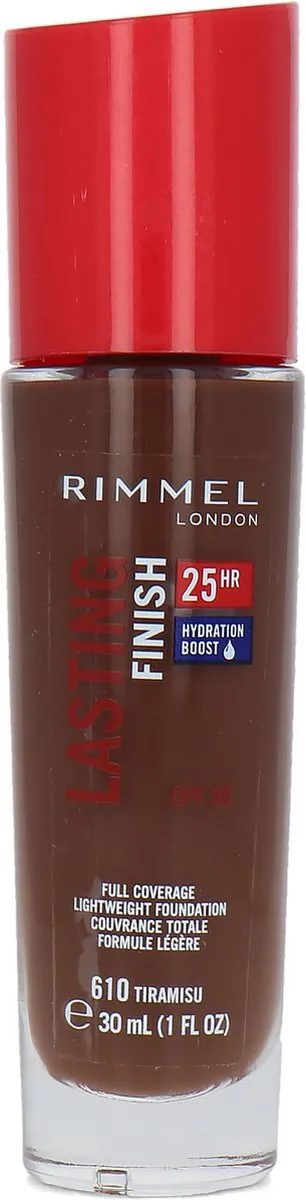 Rimmel London Lasting Finish 25 HR Foundation 610 Tiramisu