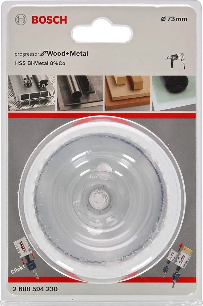 Bosch HSS Bi-metaal Gatzaag 73mm