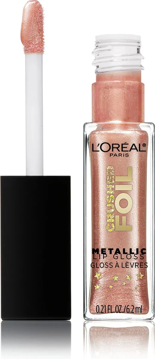 L'Oréal Paris Crushed Foil Metallic Lipgloss 15 Luster