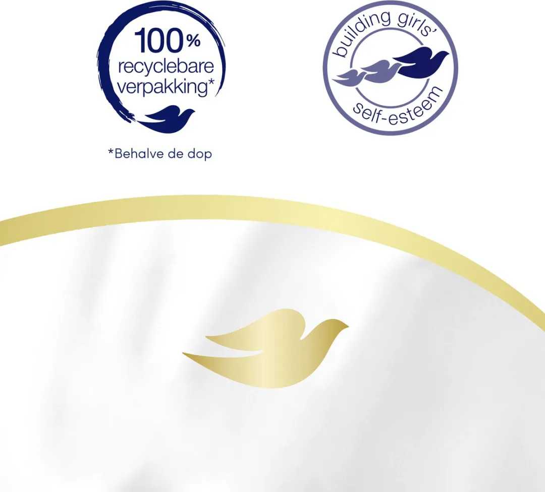 Dove Caring Bath Amandelmelk & Hibiscus Badcrème - 24 Stuks - afbeelding 6 van 6
