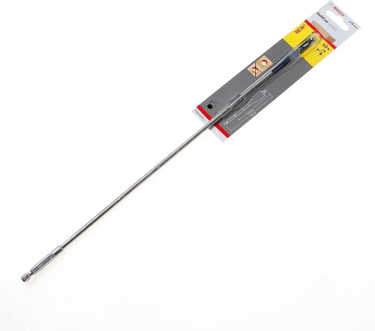 Bosch Speedborenset Self Cut Speed 6x400mm