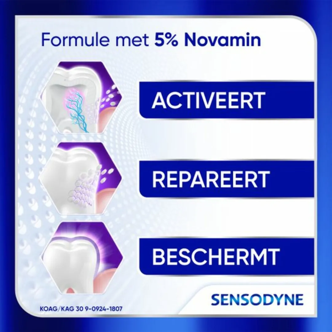 Sensodyne - Tandpasta - Clinical Repair - Deep Clean - 75ml x 6