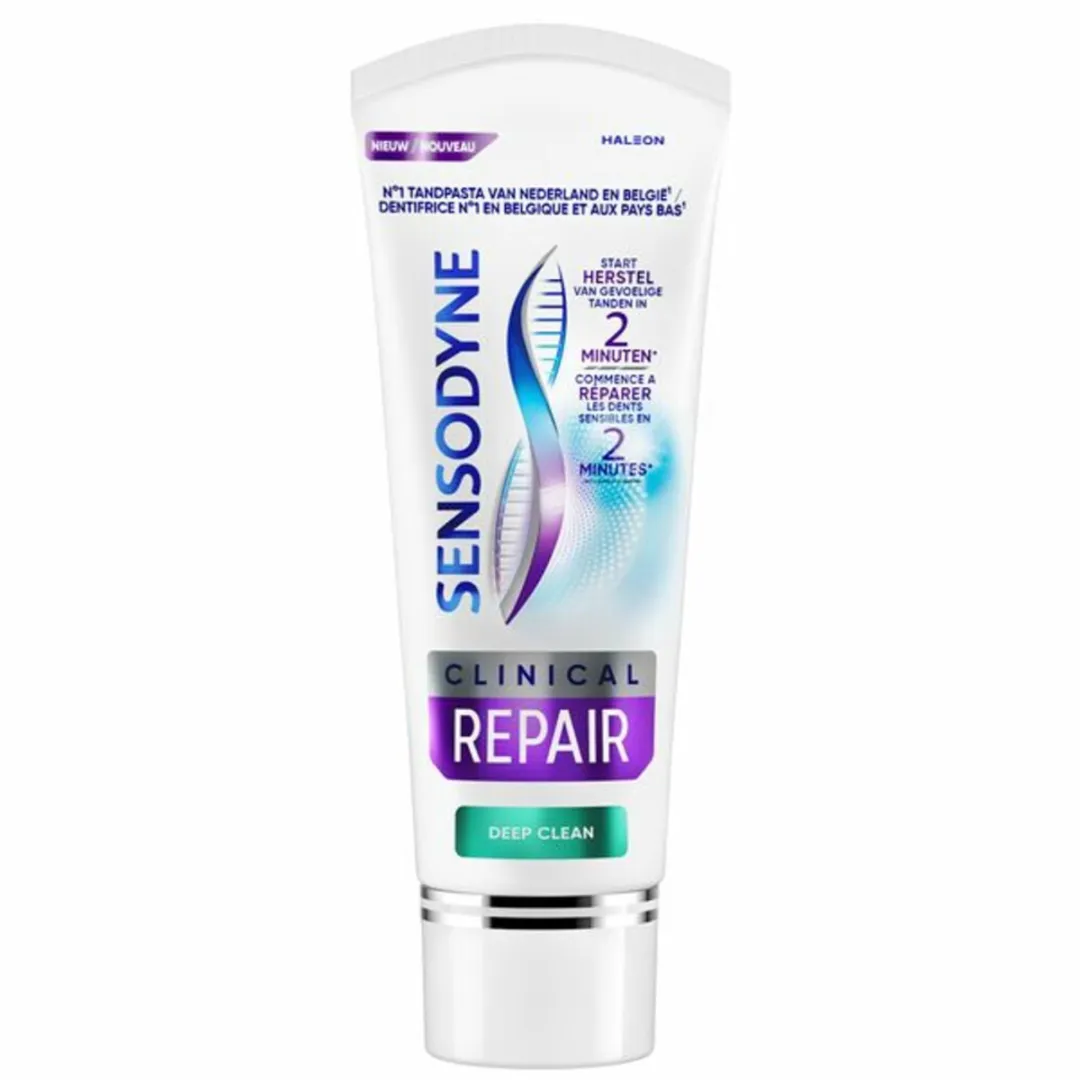 Sensodyne - Tandpasta - Clinical Repair - Deep Clean - 75ml x 6
