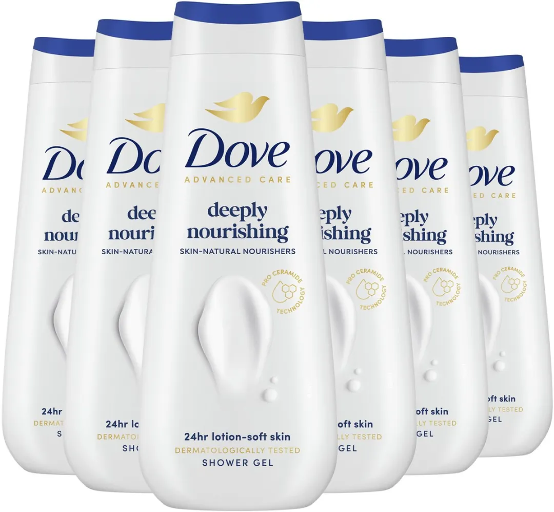 Dove Advanced Care Douchegel - 6x600ml