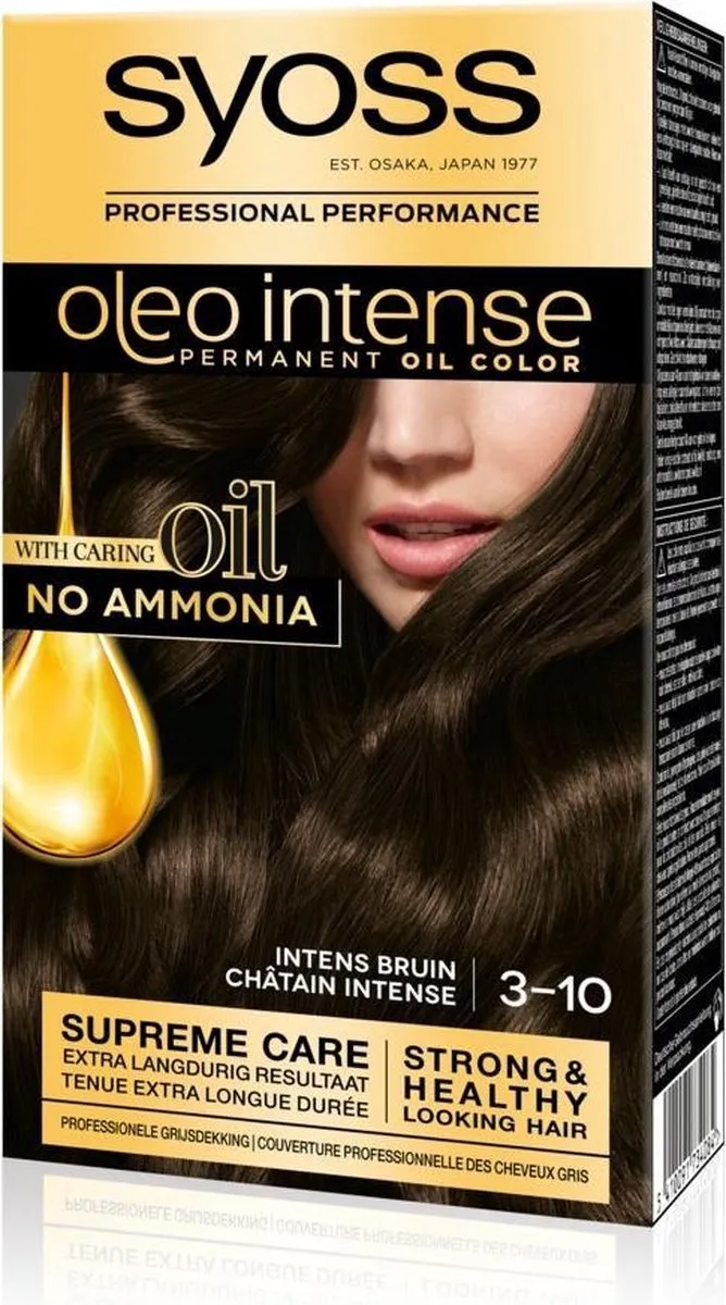 SYOSS Oleo Intense Haarverf Donkerbruin 2070ml