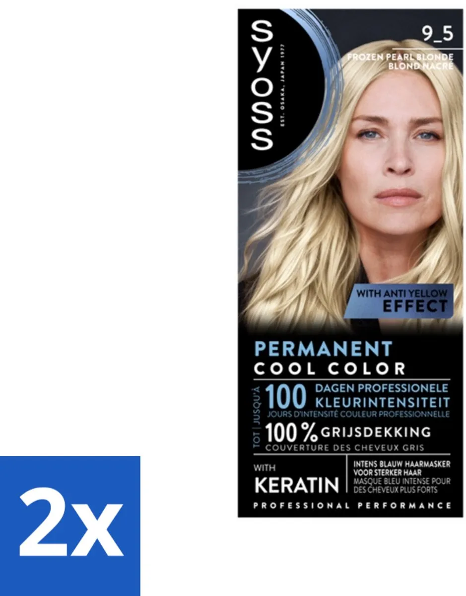 SYOSS Coloration 9-5 Frozen Pearl Blonde Haarverf