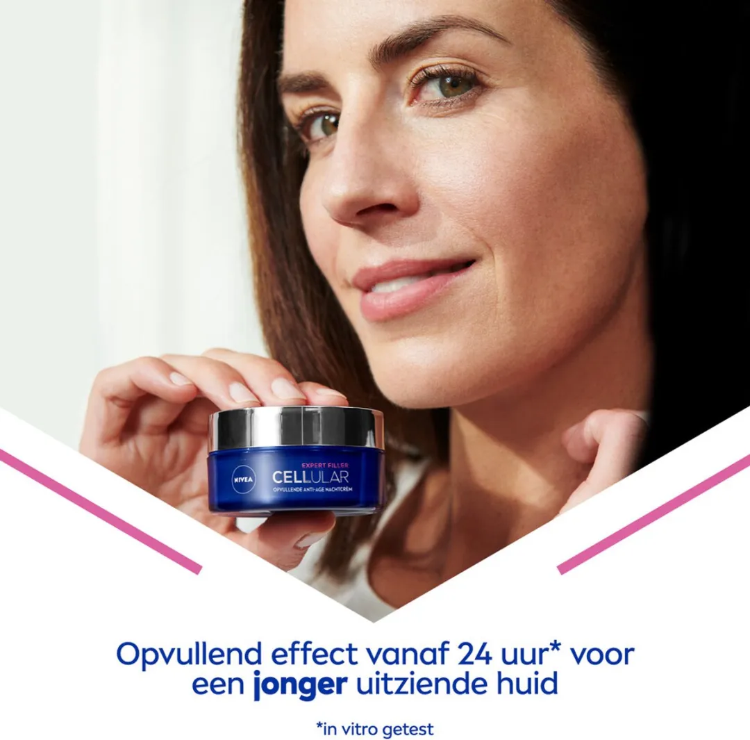 NIVEA Cellular Expert Filler Nachtcrème 50ml - 5 Stuks