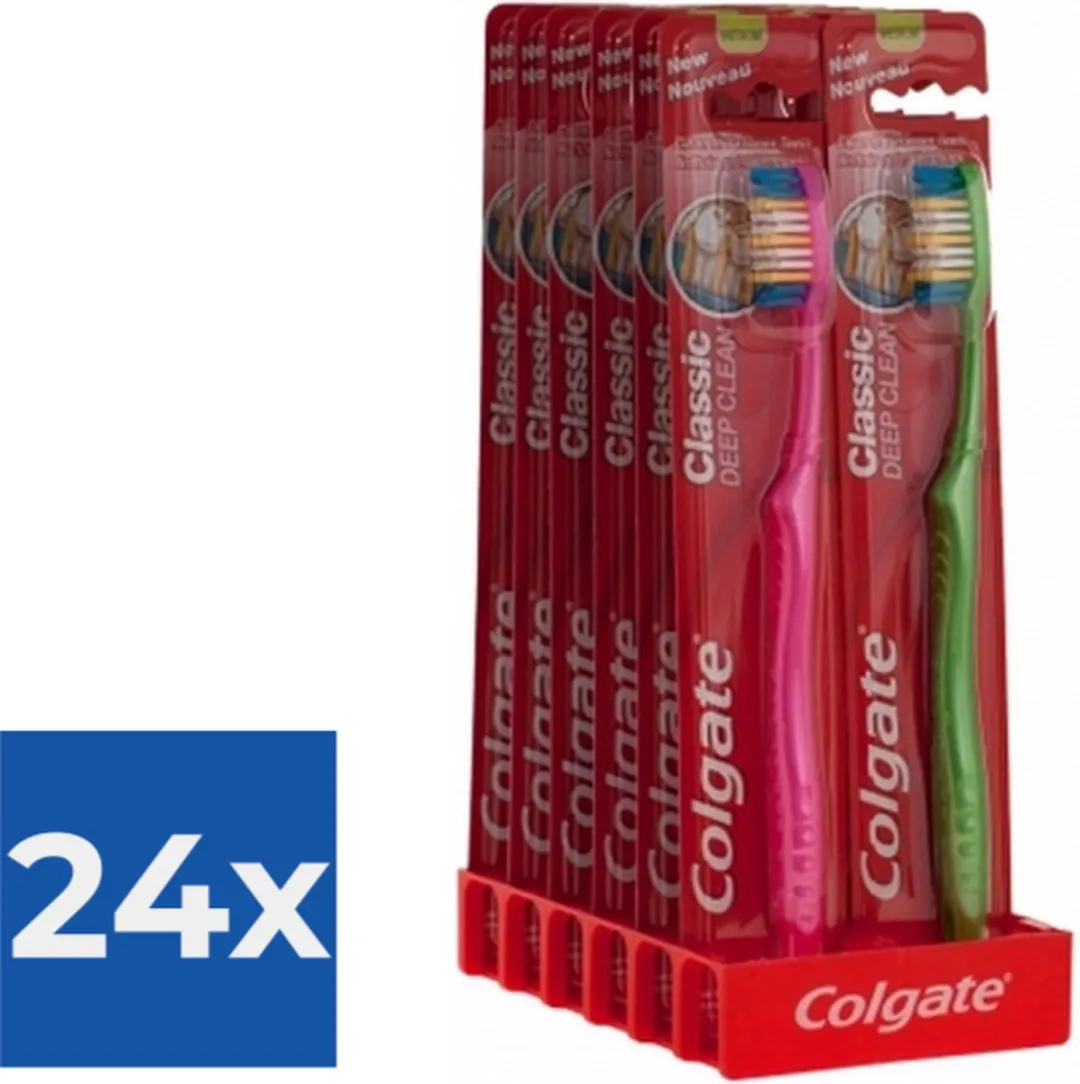 Colgate Classic Deep Clean Medium Tandenborstels