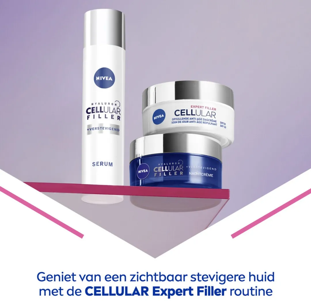 NIVEA Cellular Expert Filler Dagcrème SPF 30 - 150ml (3x50ml)