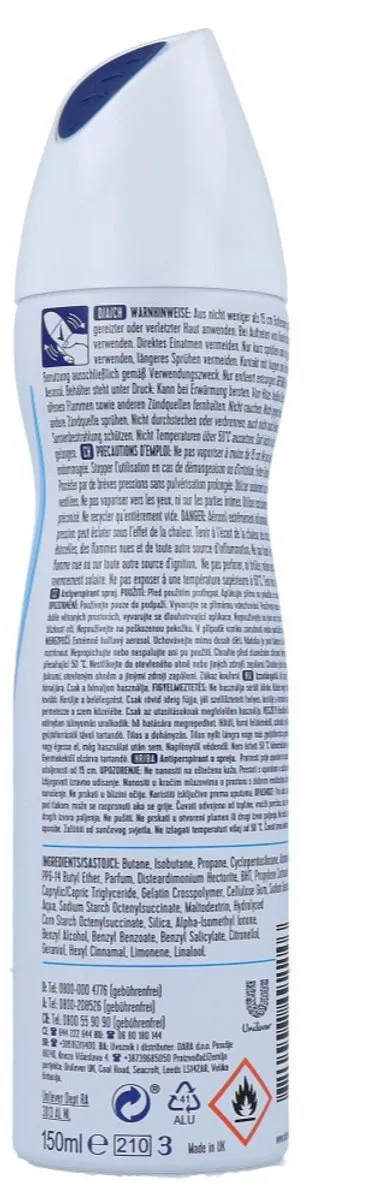 Rexona Cotton Dry Deodorant Spray 150ml