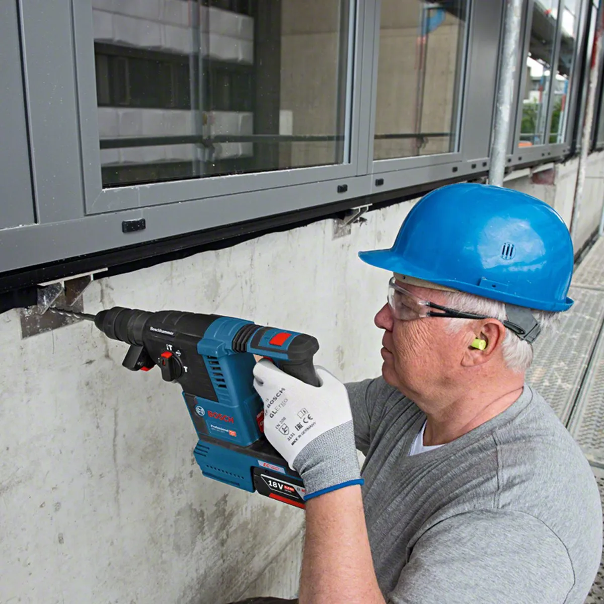 Bosch GBH 18V-26 F Accu Boorhamer SDS-plus - L-BOXX