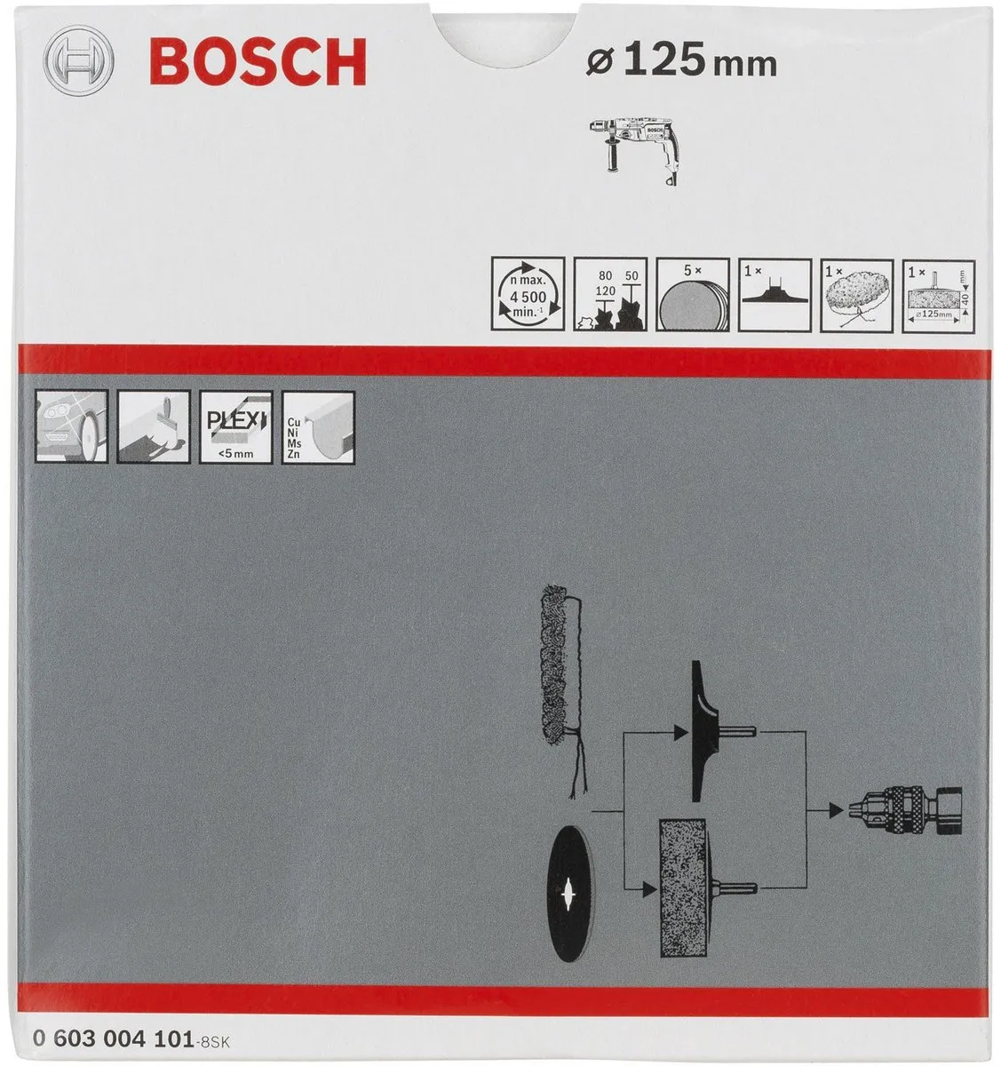 Bosch S24 Polijstset - 8-delig