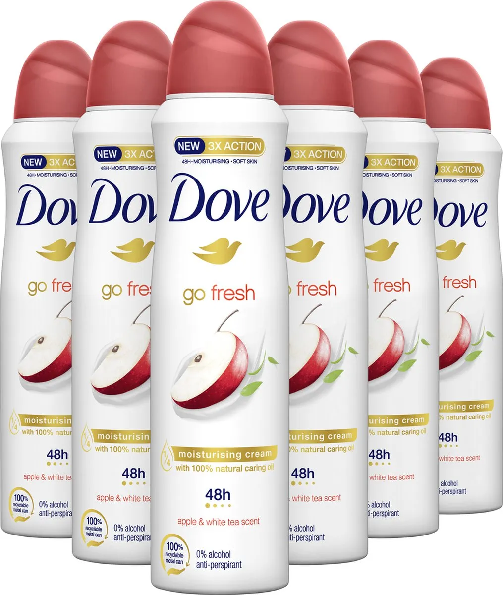 Dove Go Fresh Appel & Witte Thee Anti-Transpirant Spray