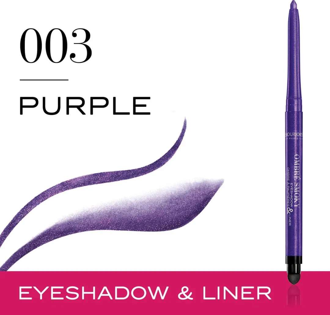 Bourjois Ombre Smoky Eyeshadow Liner Paars 0.28g