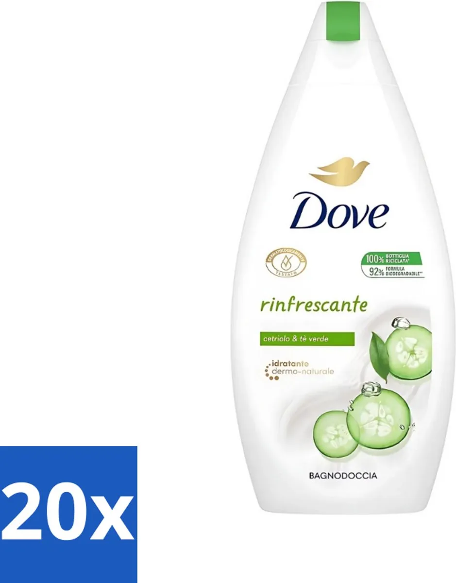 Dove Refreshing Douchegel Komkommer & Groene Thee 400ml
