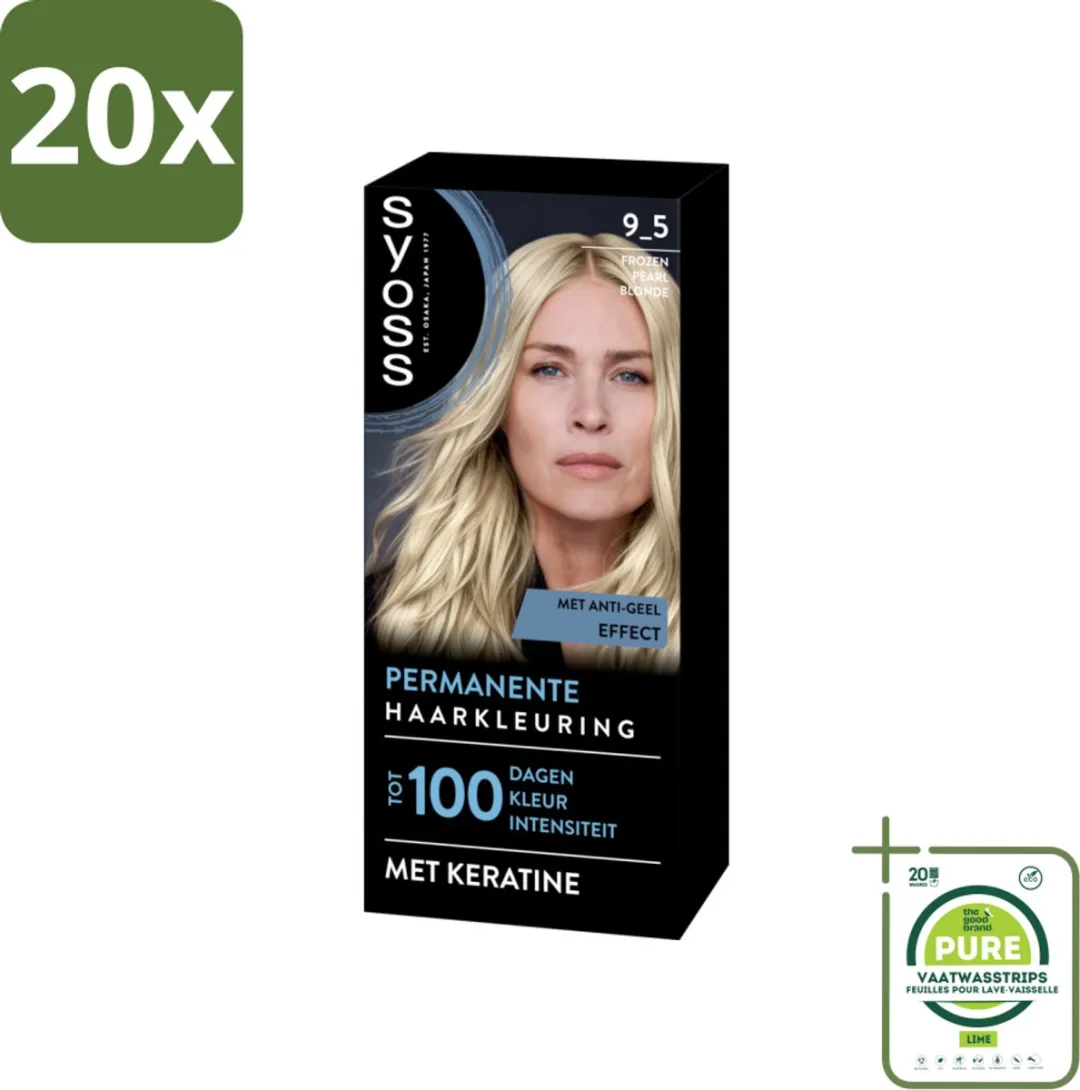 SYOSS Coloration 9-5 Frozen Pearl Blonde Haarverf