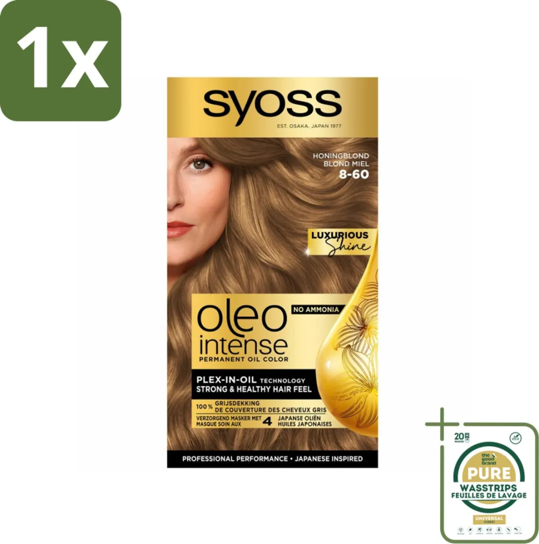 SYOSS Oleo Intense 8-60 Honingblond Haarverf 115ml
