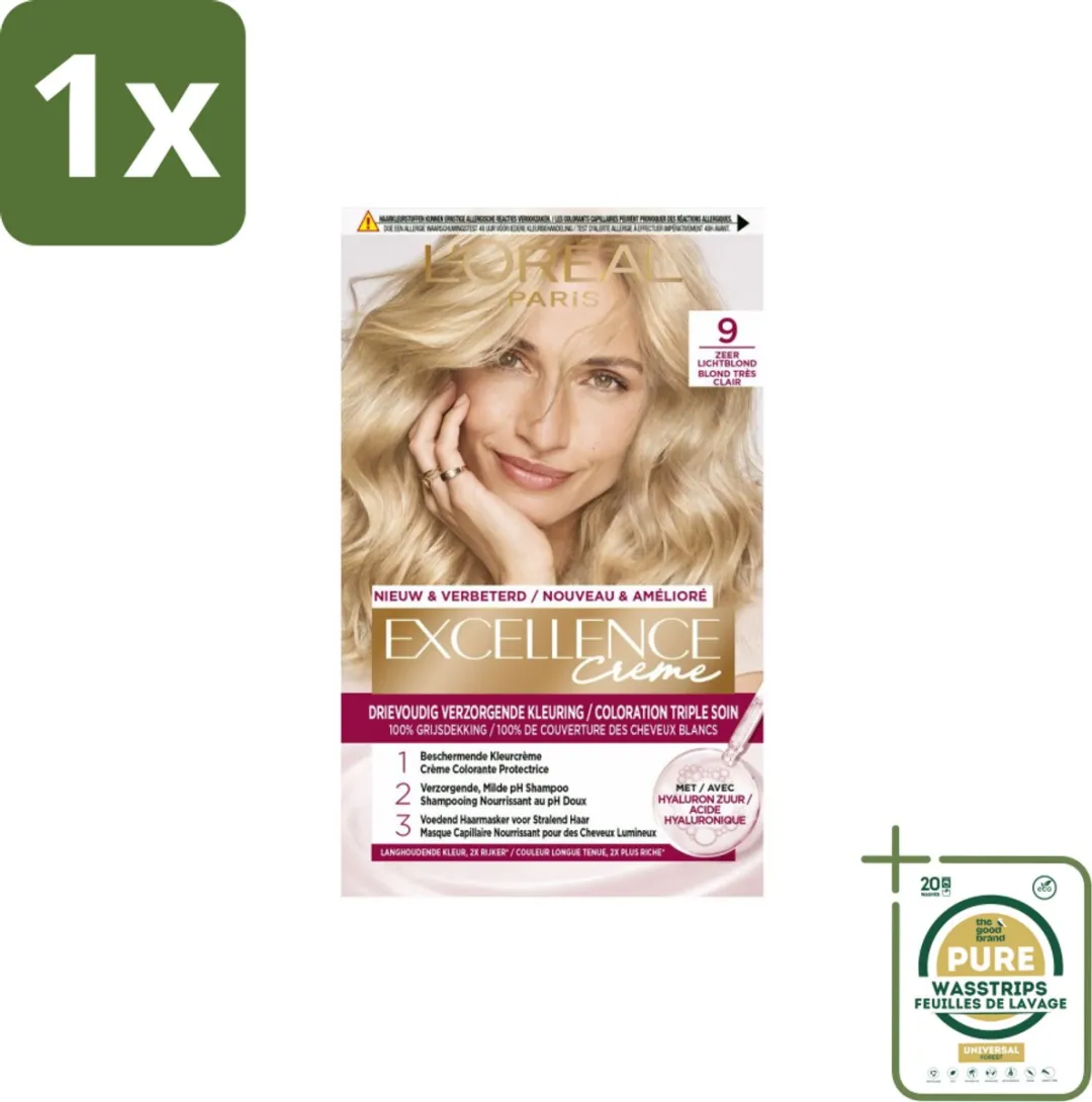 L'Oréal Paris Excellence Crème Haarverf 1035ml