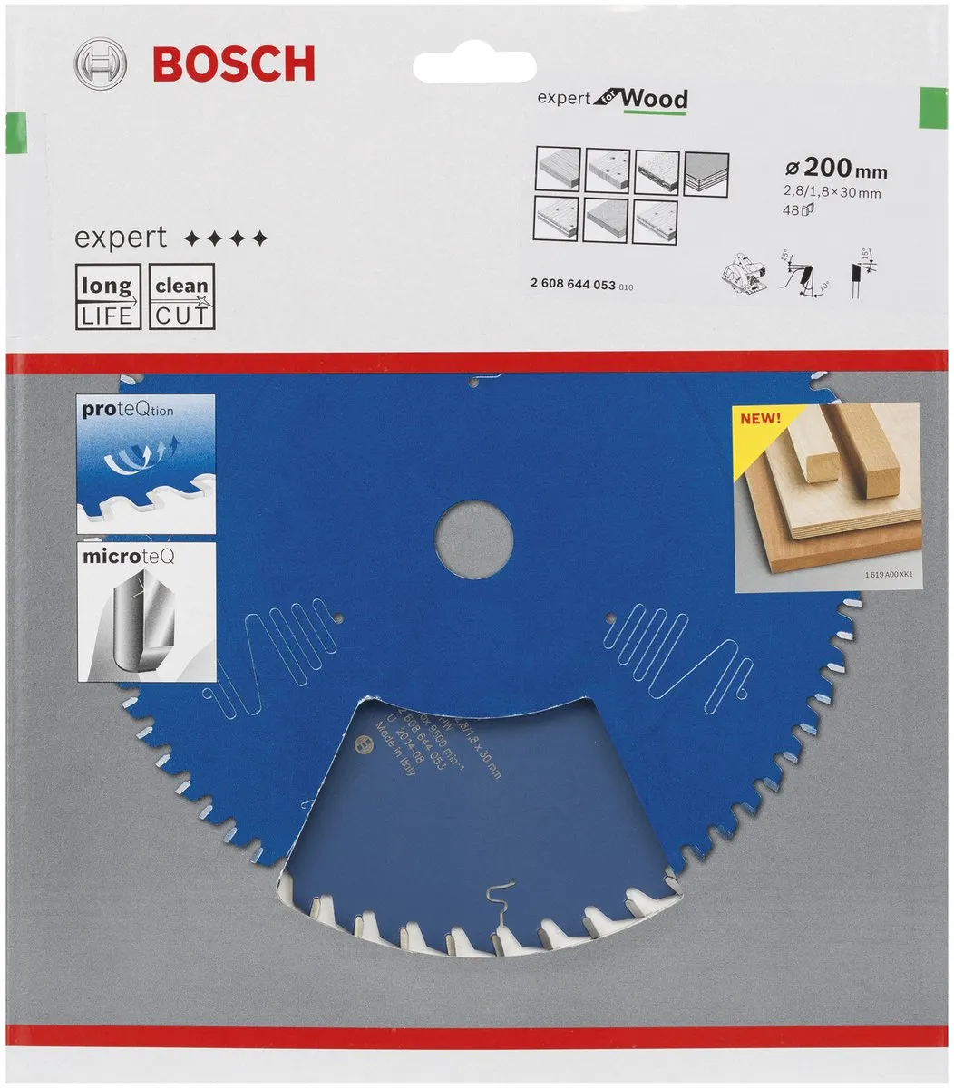 Bosch Expert Cirkelzaagblad Aluminium 190x20x2.6/1.6mm - 56 Tanden