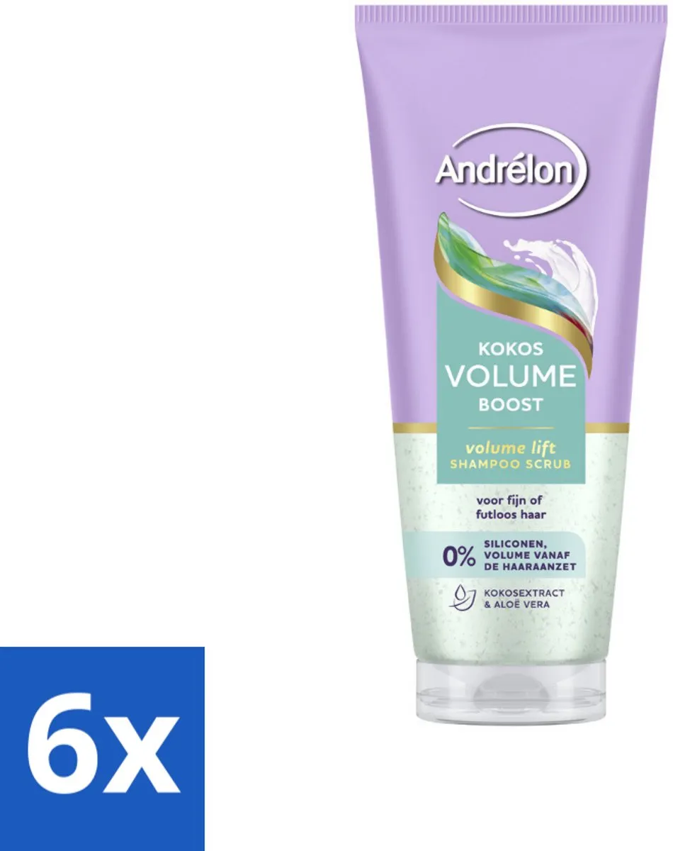 Andrélon Kokos Volume Boost Shampoo Scrub 200ml