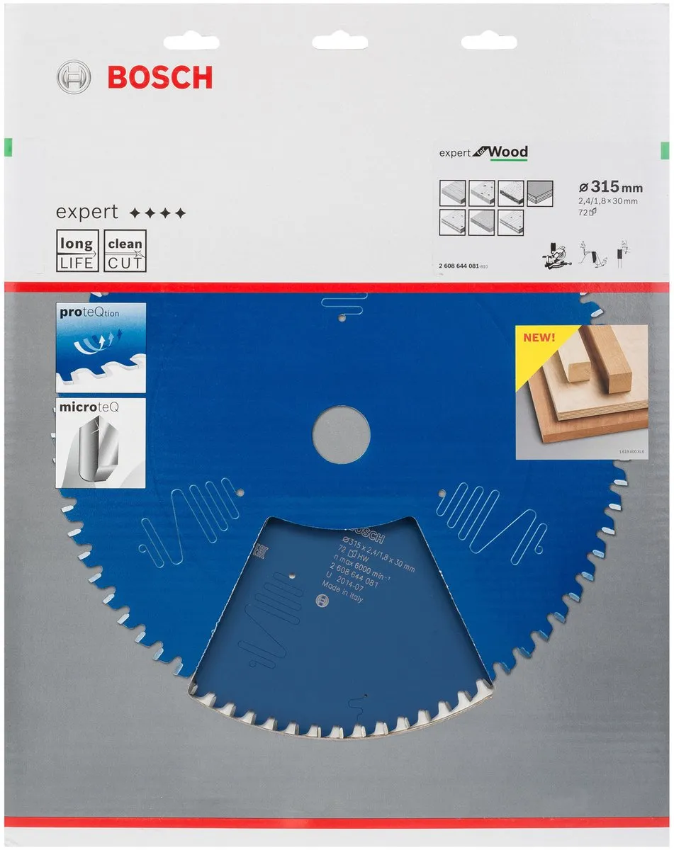 Bosch Expert Cirkelzaagblad Aluminium 240x30x2.8/1.8mm - 80 Tanden
