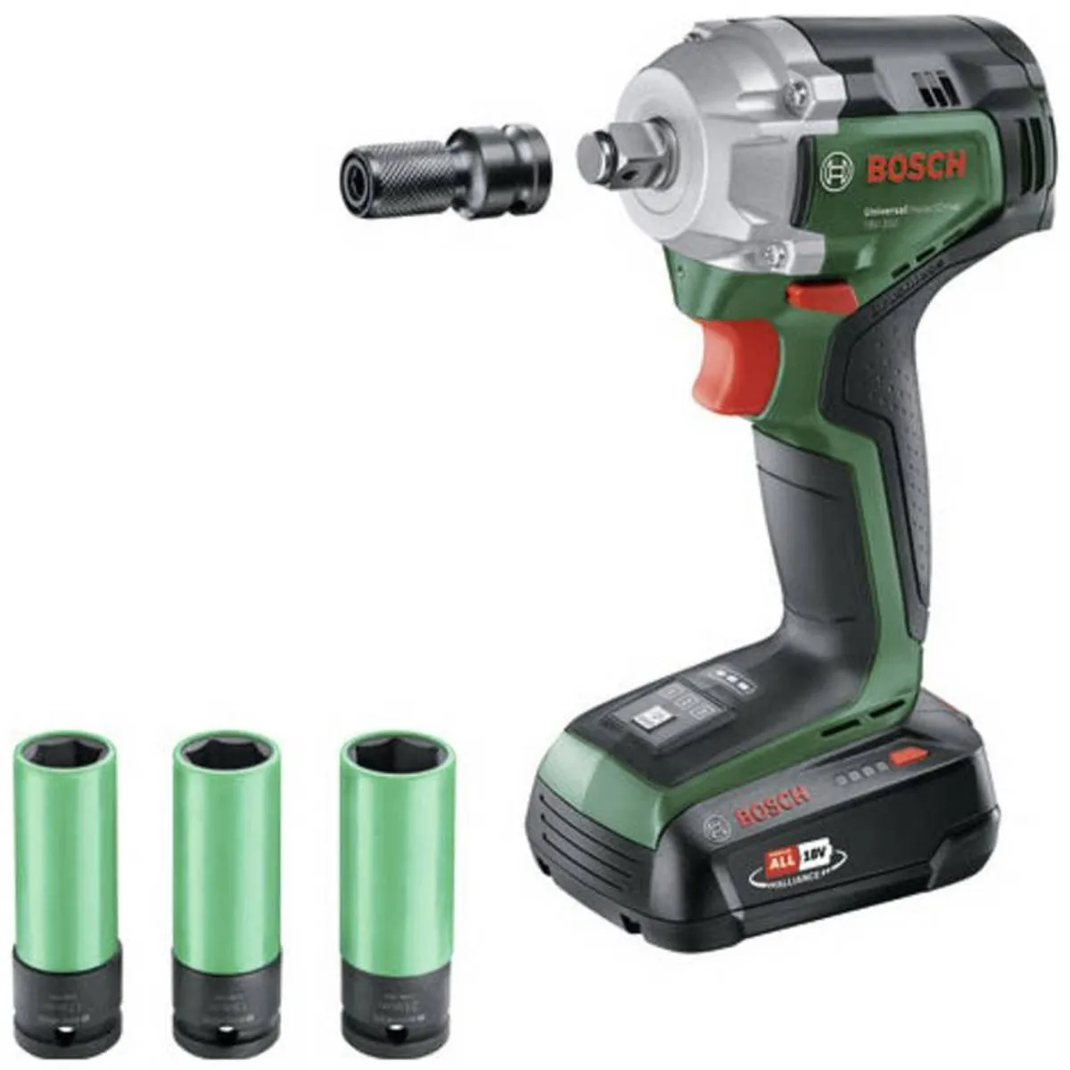 Bosch Home and Garden UniversalImpactDrive 18V-350 0603980305 Accu-draaislagmoeraanzetter 350 Nm 18 V Aantal meegelever
