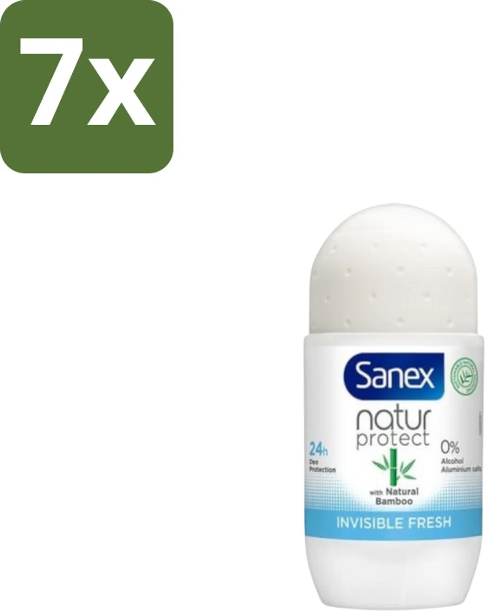 Sanex Bamboo Invisible Fresh Deo Roll-on 50ml