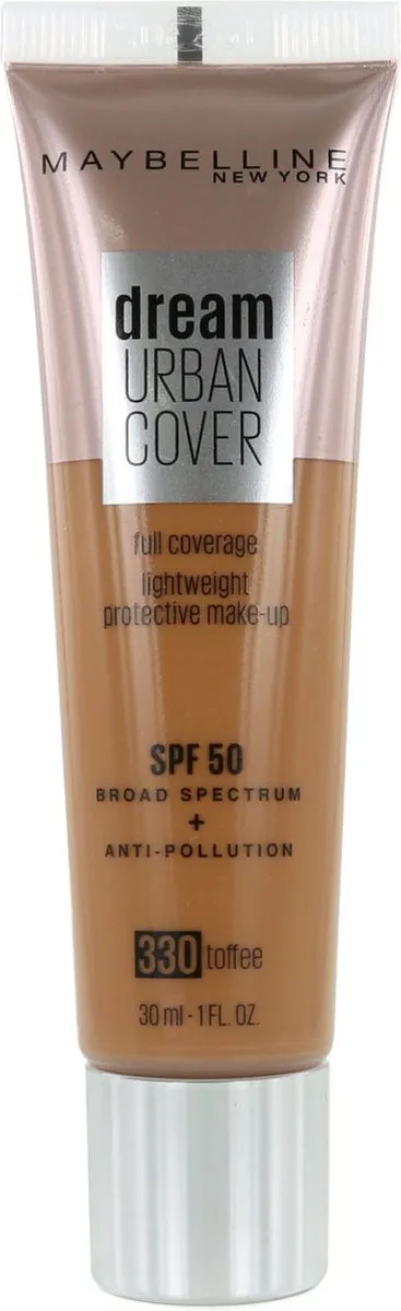 Maybelline Dream Urban Cover Foundation 330 Toffee