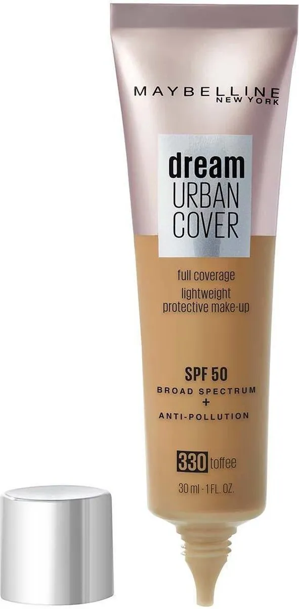 Maybelline Dream Urban Cover Foundation 330 Toffee - 30ml