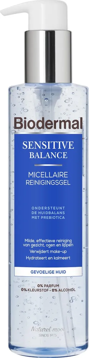 Biodermal Sensitive Balance Micellair Reinigingsgel 200ml