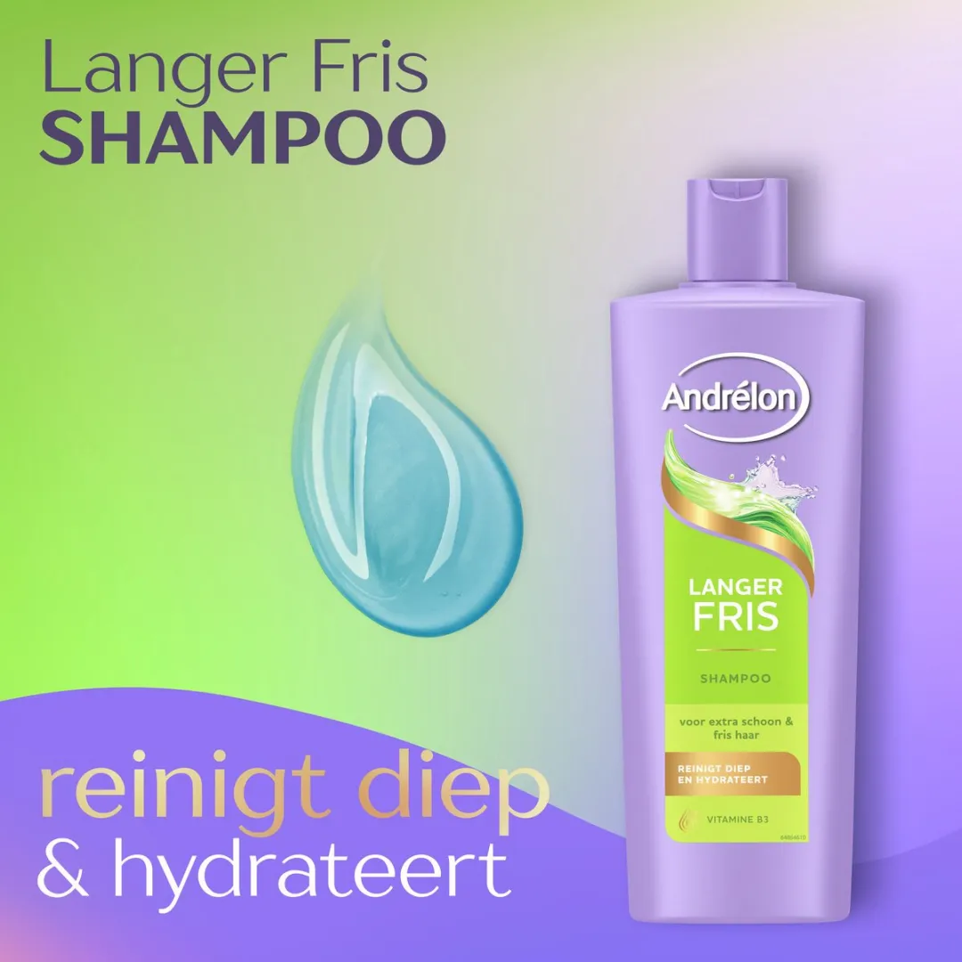 Andrélon Langer Fris Shampoo 6x400ml