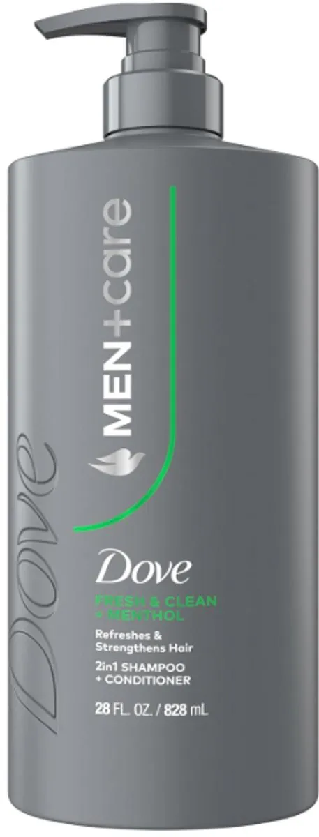 Dove Men+Care 2-in-1 Shampoo & Conditioner 828ml