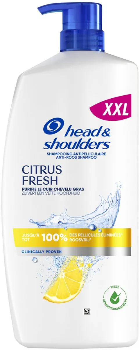 Head & Shoulders Citrus Fresh Anti-roos Shampoo - 800ml - Pomp