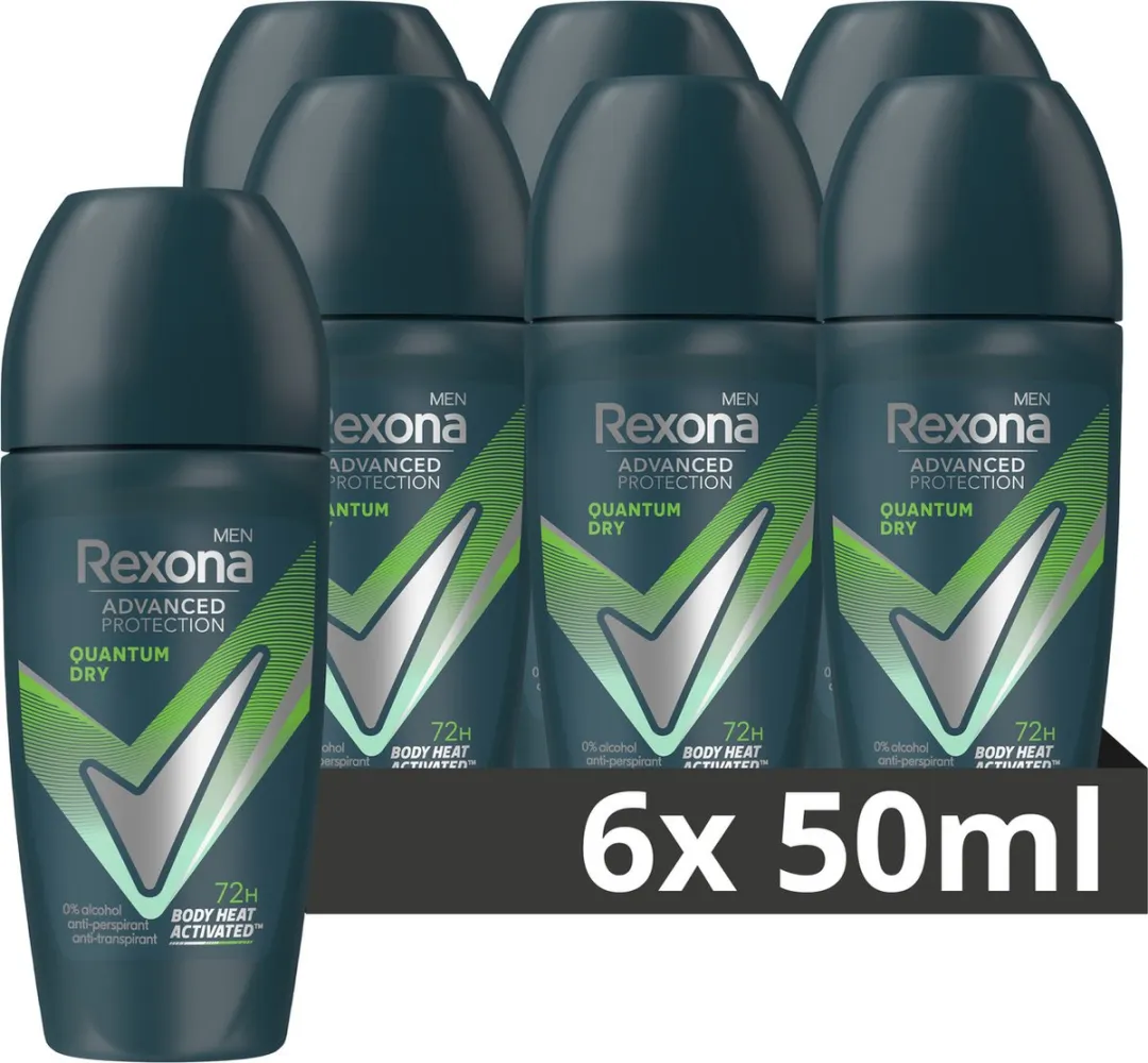 Rexona Men Quantum Dry Anti-Transpirant Roller - 300ml