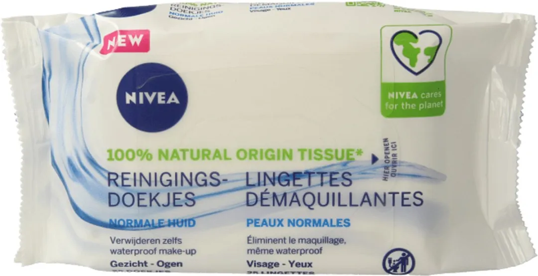 NIVEA Verfrissende Reinigingsdoekjes 25 Stuks - afbeelding 6 van 6