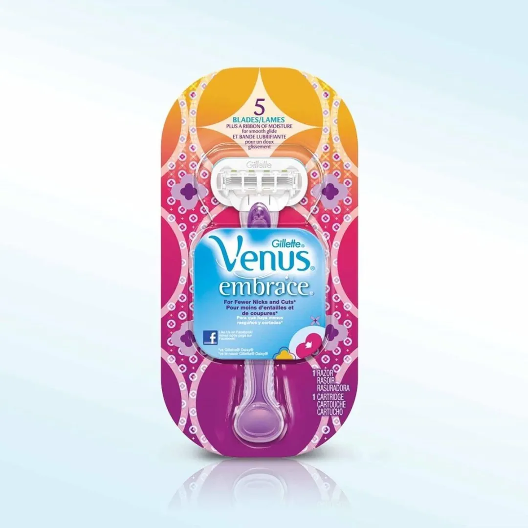 Gillette Venus Embrace POME - 5 Bladen - Paars