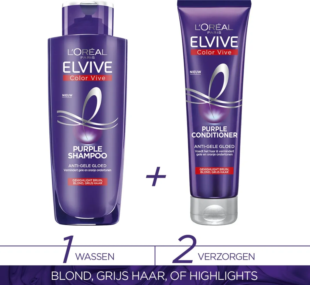L'Oréal Paris Elvive Color Vive Purple Conditioner 6x150ml